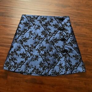 Zara mini skirt with slit in frony